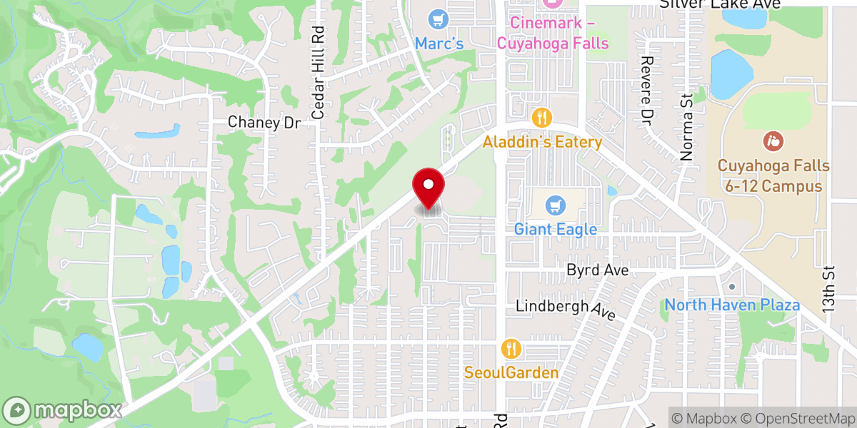 Map showing location of Project Partner Inc