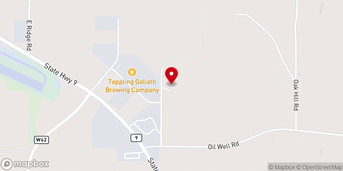 Map showing location of Prairie Lakes Church - Decorah