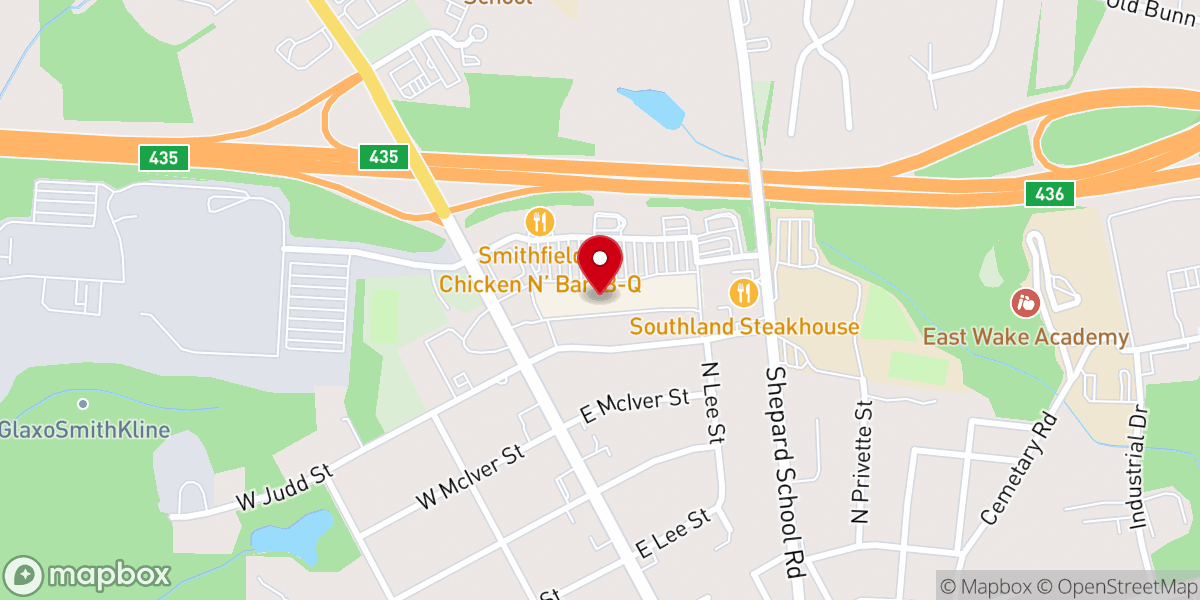 Map showing location of Oneal Revival Incorporation