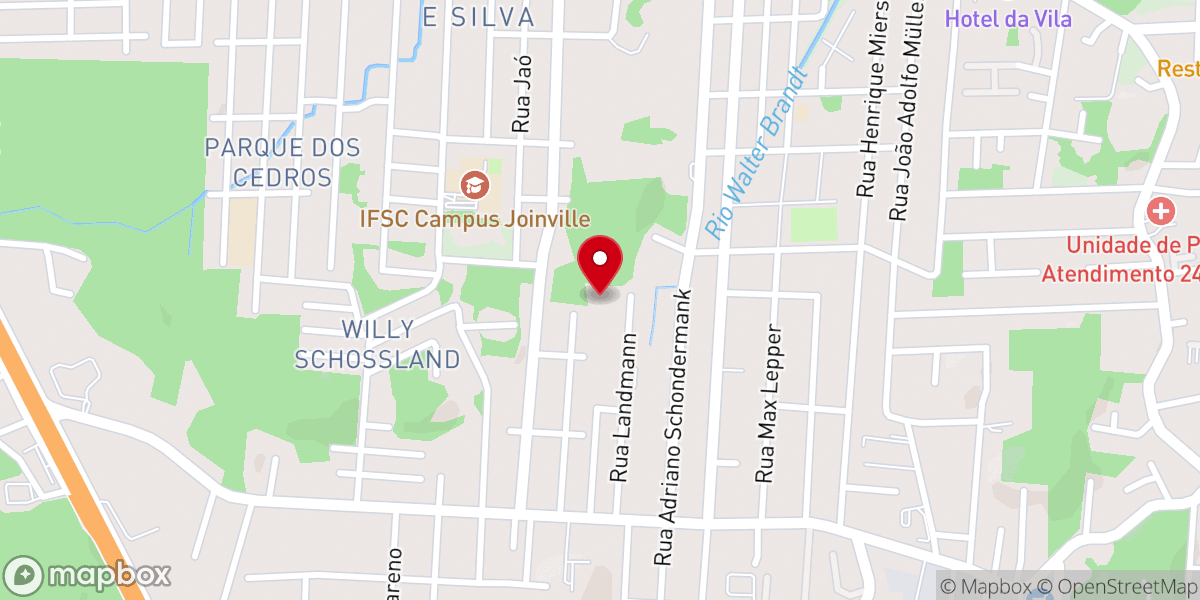 Map showing location of Zoe Joinville