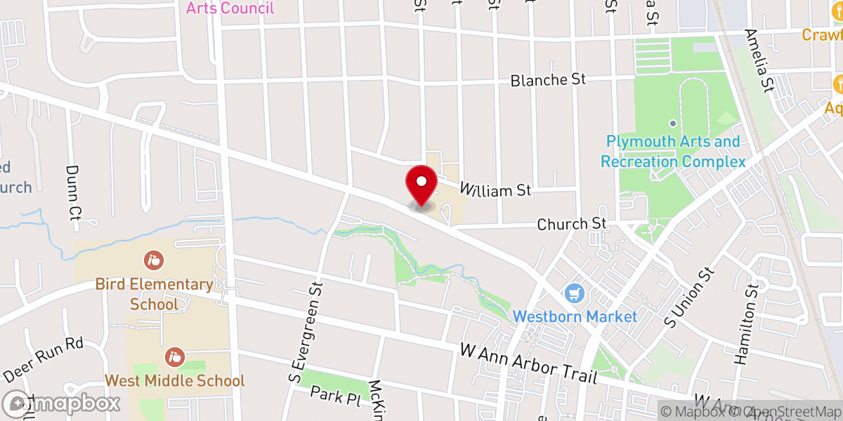 Map showing location of Our Lady of Good Counsel - Parish House