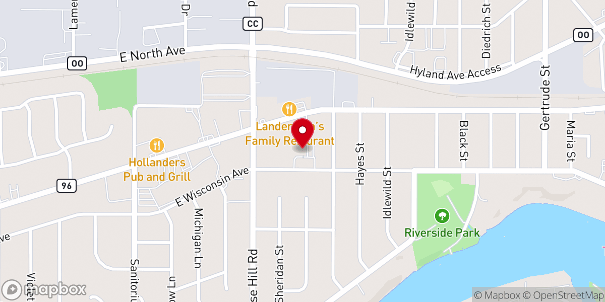 Map showing location of Peace Family United Methodist Church