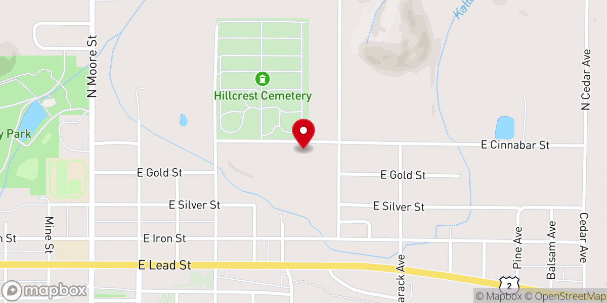 Map showing location of Bessemer Seventh-Day Adventist Church