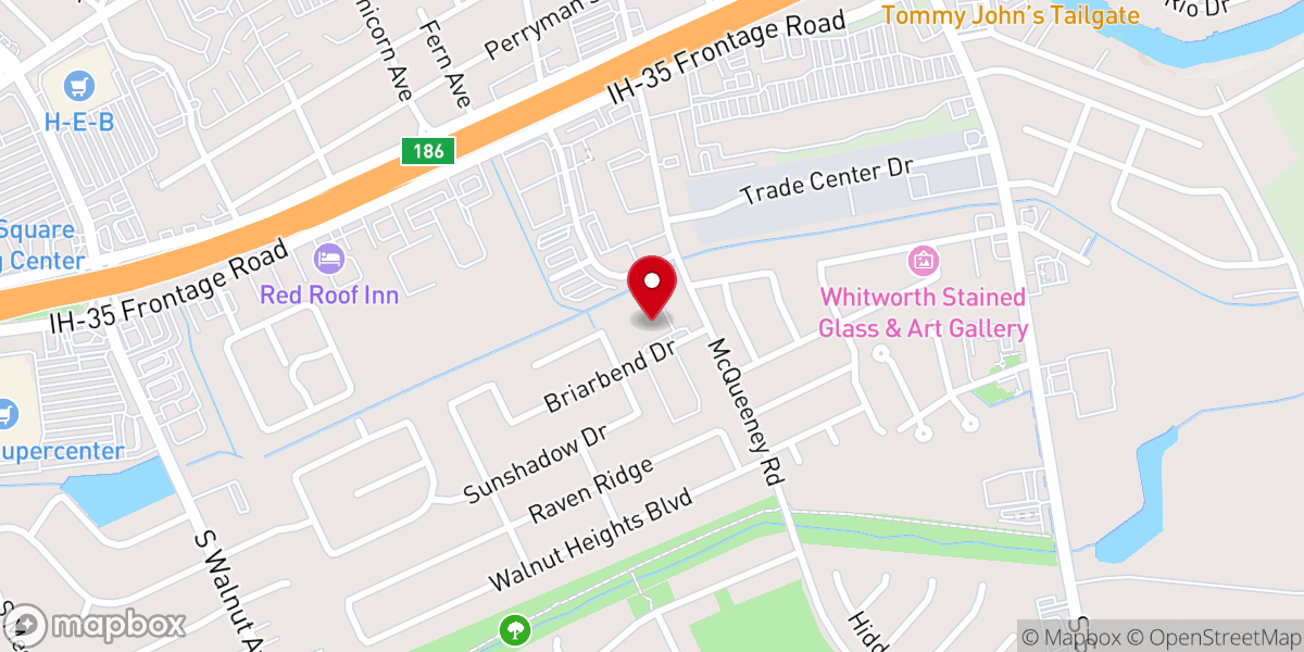 Map showing location of Gospel Life Church