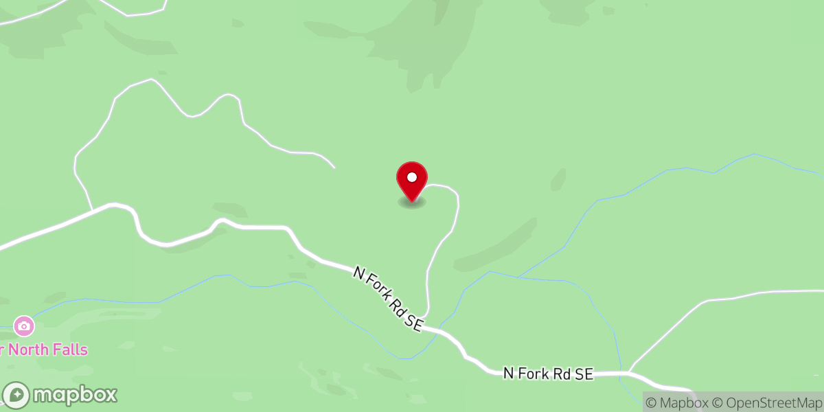 Map showing location of Good Shepherd Lodge