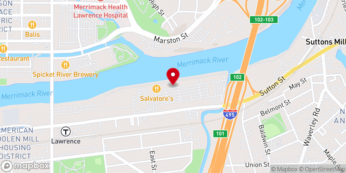 Map showing location of Phoenix Rising United Church of Christ
