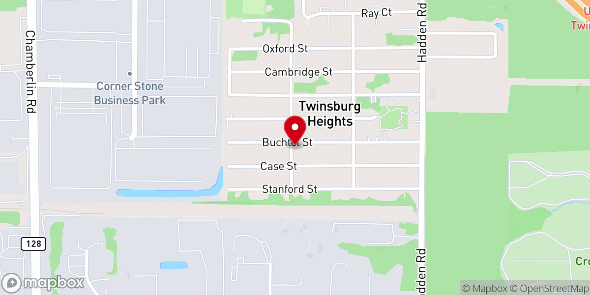 Map showing location of Second Pilgrim Mssnry Baptist Church