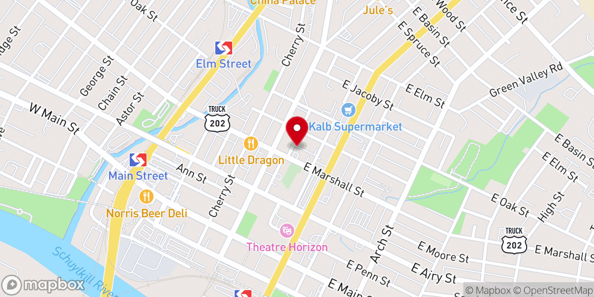 Map showing location of Kingdom Builders Deliverance Ministries