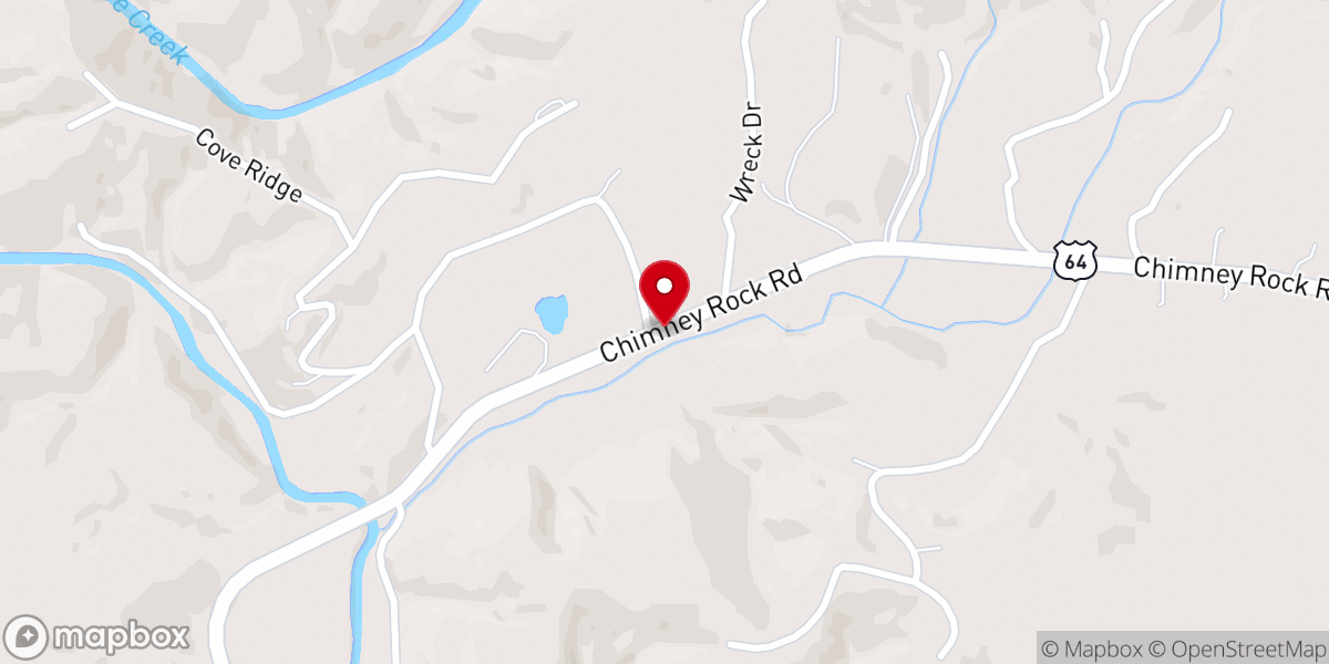 Map showing location of Full Gospel Revival Church