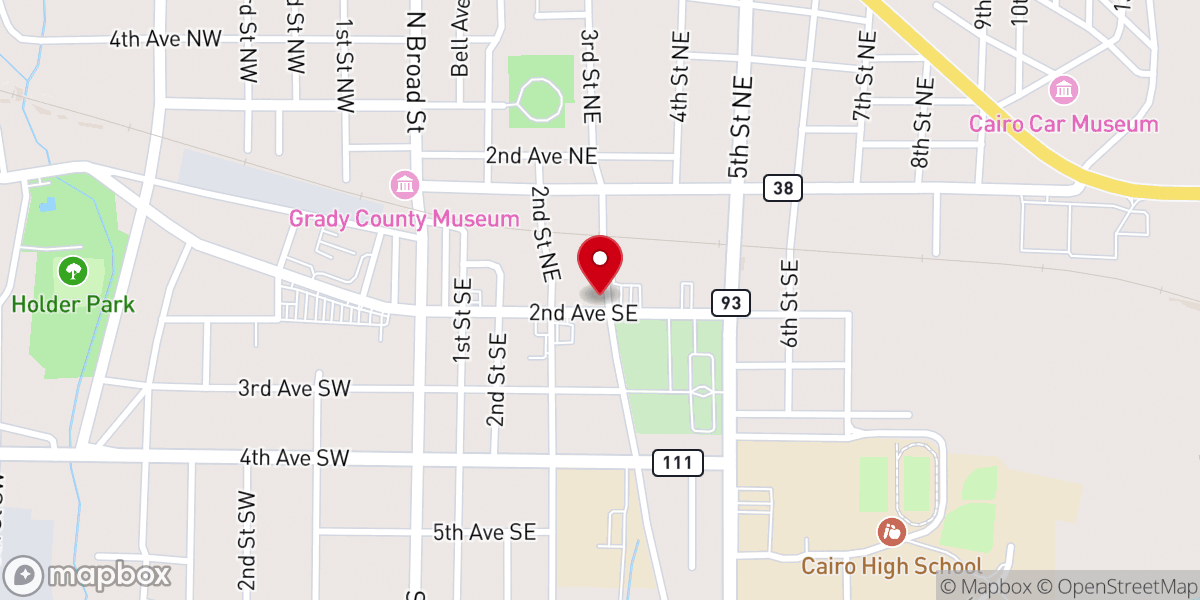 Map showing location of Walking By Faith Ministries (Non -enominational)