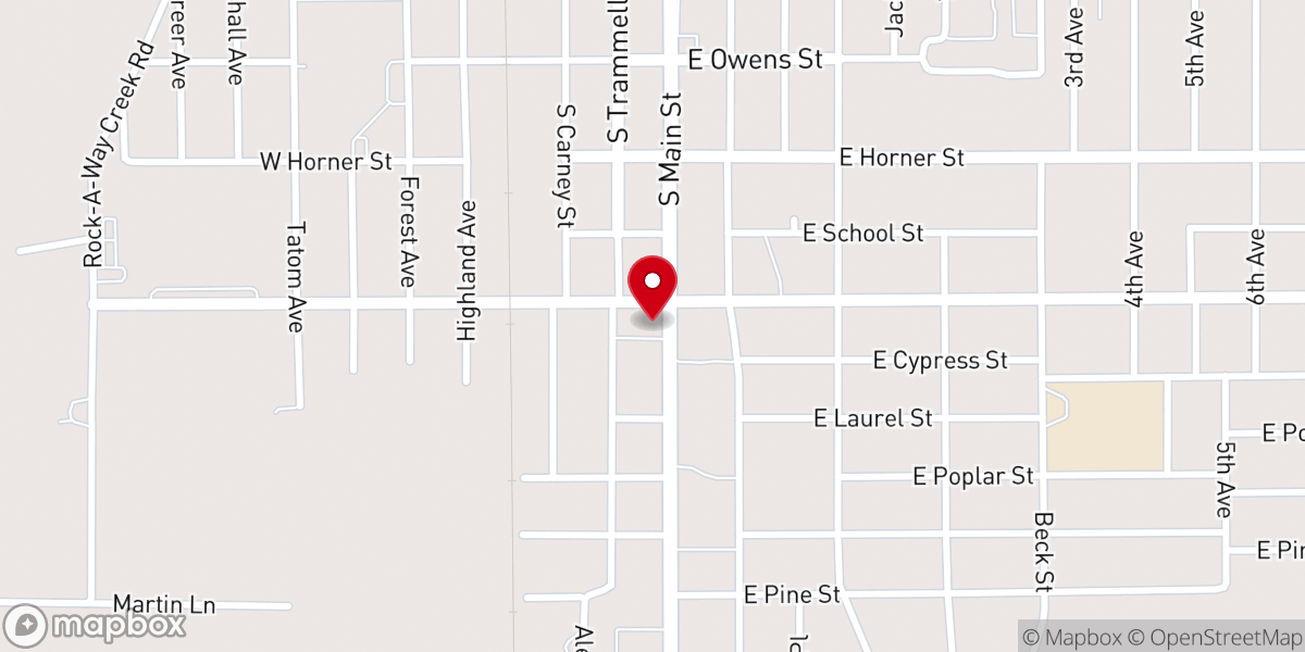 Map showing location of St. Robert Bellarmine Catholic Church