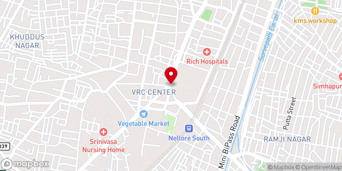 Map showing location of Baptist Church - Downie Hall