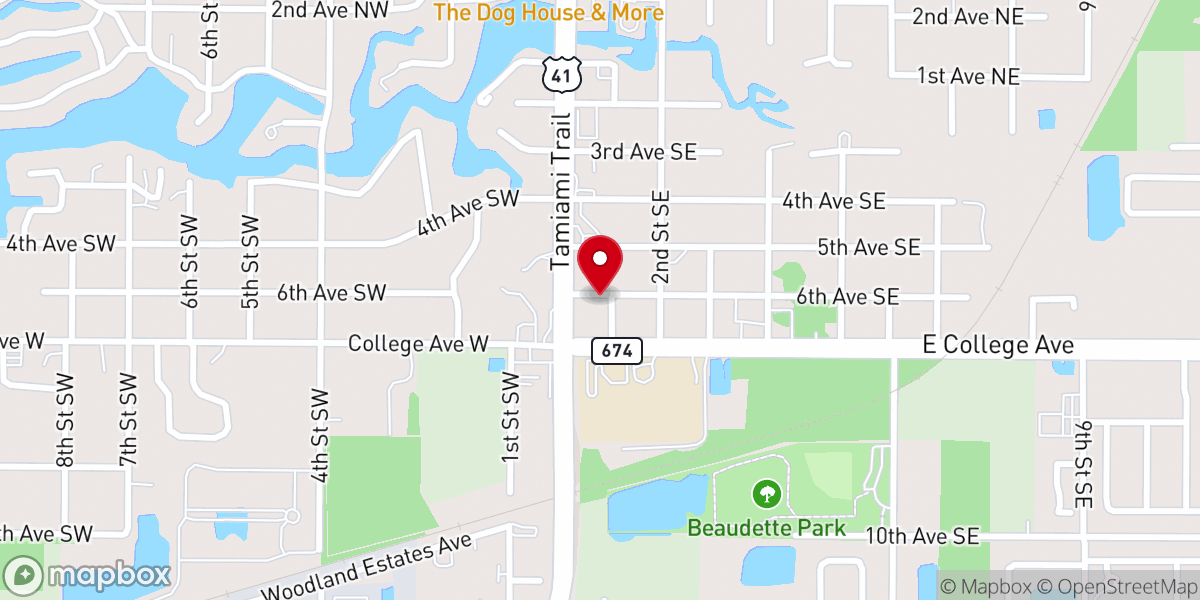 Map showing location of Maranatha Church Of God