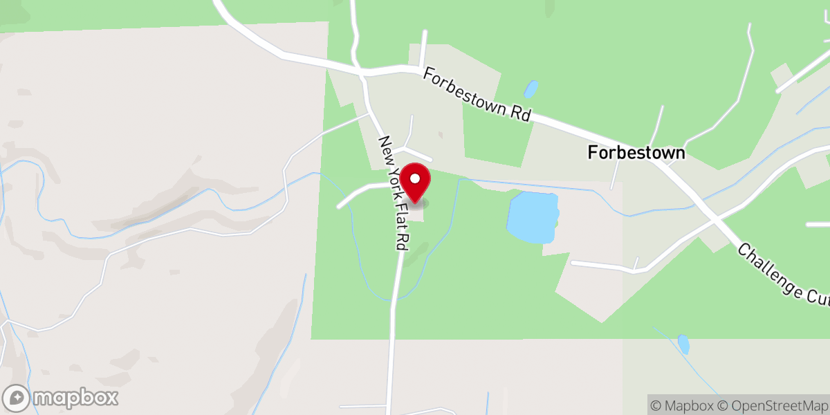 Map showing location of Church In the Wildwood