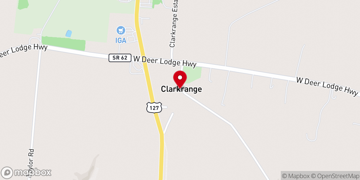 Map showing location of 6254 Taylor's chapel