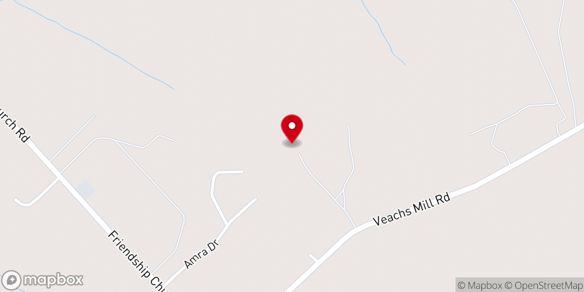 Map showing location of Faison Chapel Baptist Church