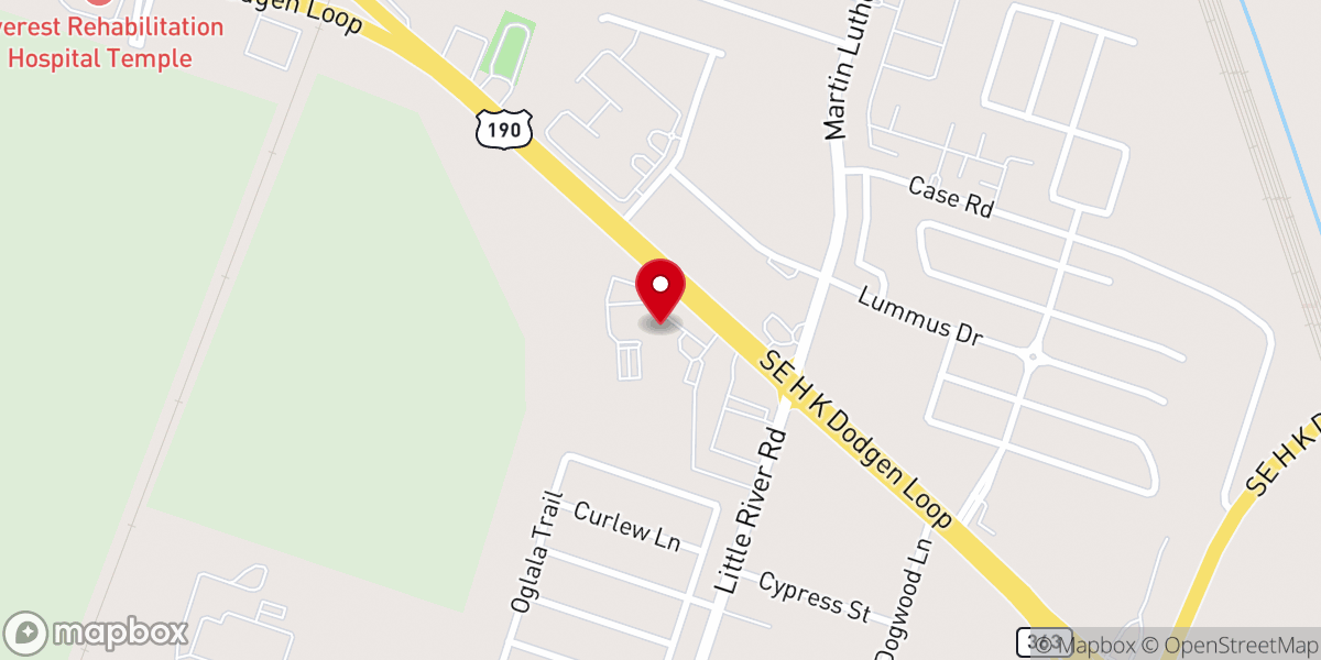 Map showing location of Bethel Church