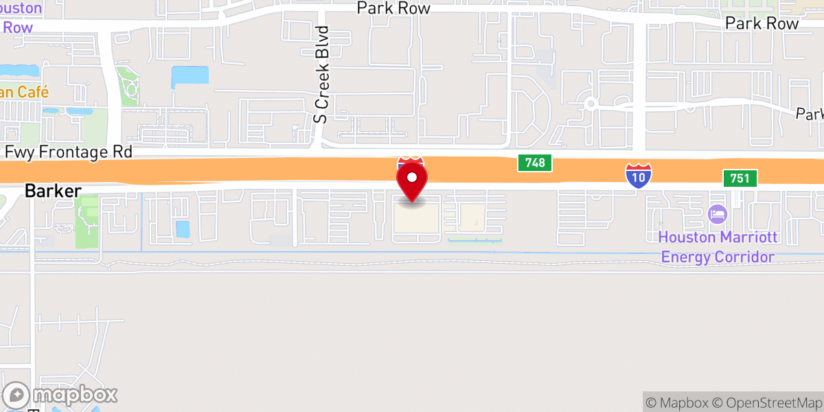 Map showing location of Genesis of West Houston