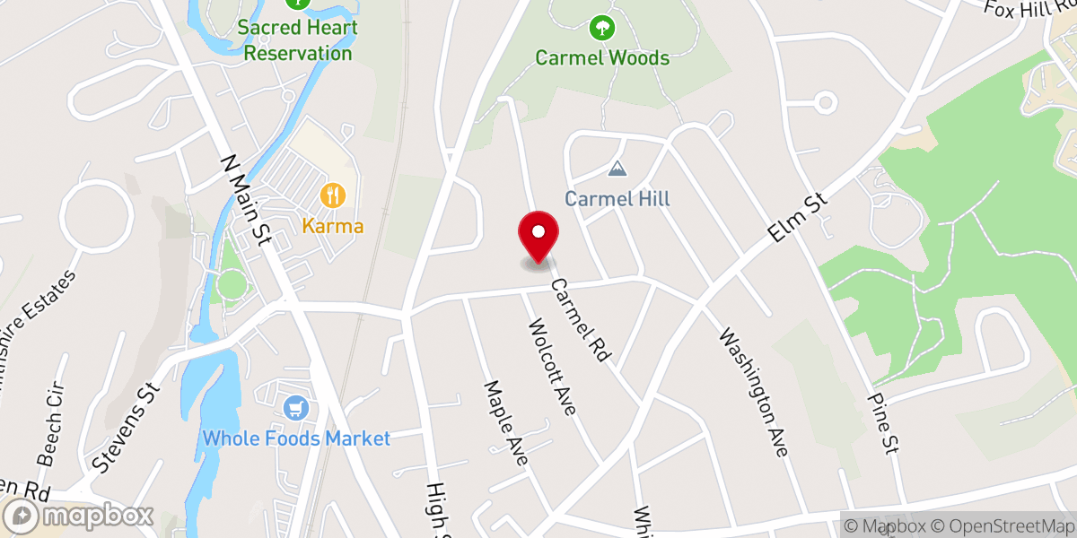 Map showing location of Somerset & Church