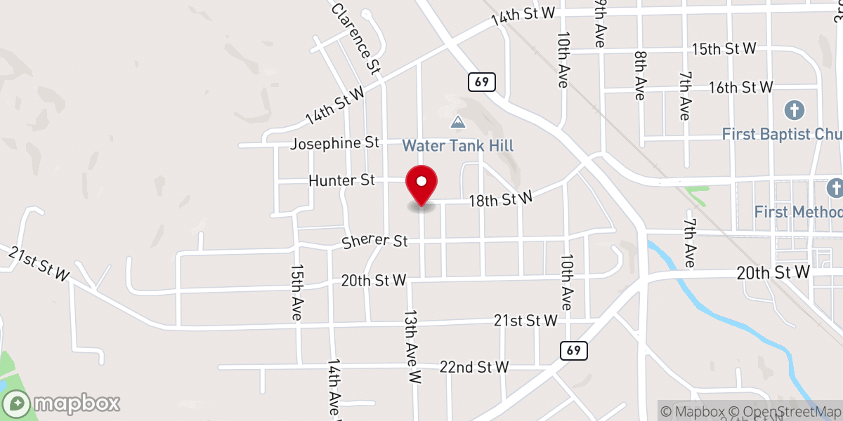 Map showing location of Zion United Methodist Church