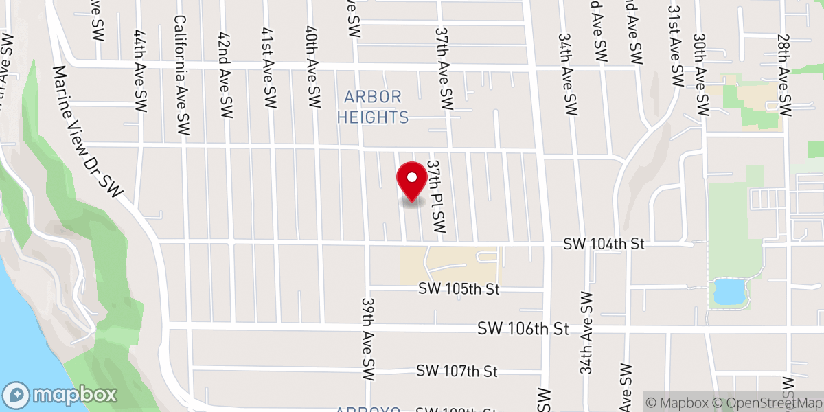 Map showing location of Dayspring Faith Chapel