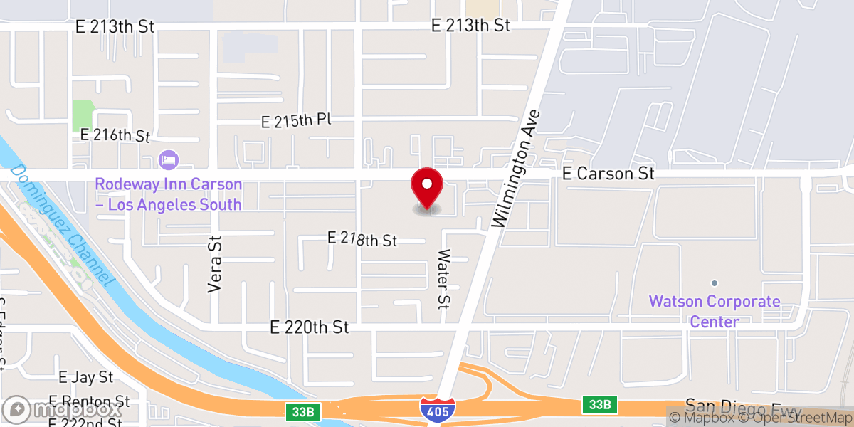 Map showing location of Bethel Temple Apostolic Church