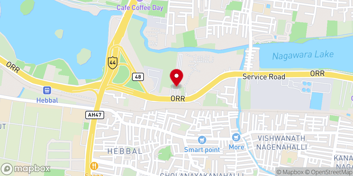 Map showing location of Bethel AG Church