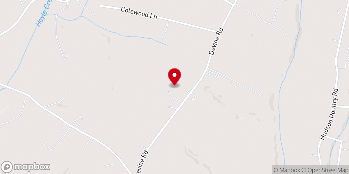 Map showing location of Mission Farm