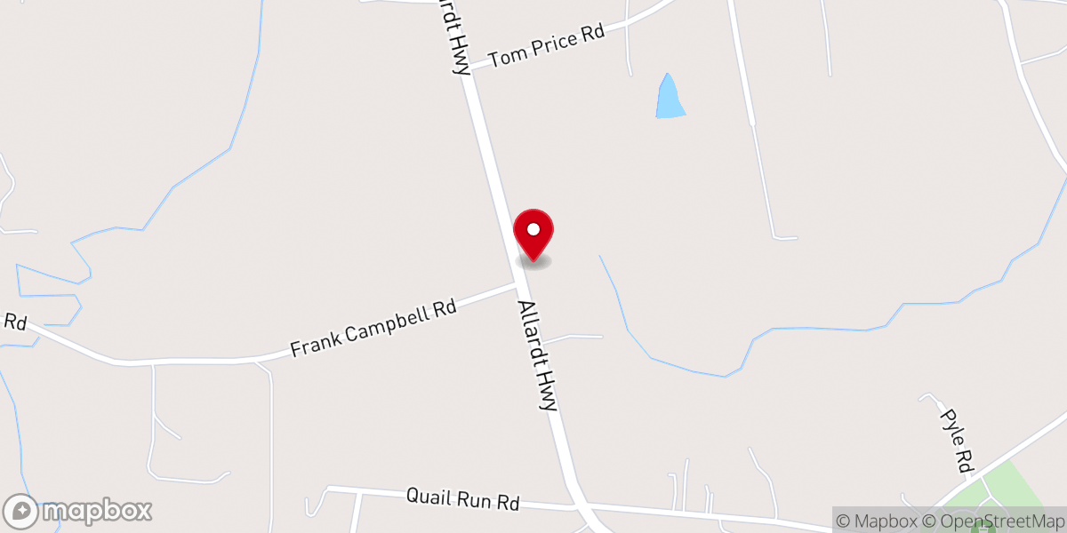Map showing location of Schofield Ministries