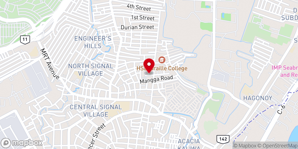 Map showing location of Overflowing Church Taguig