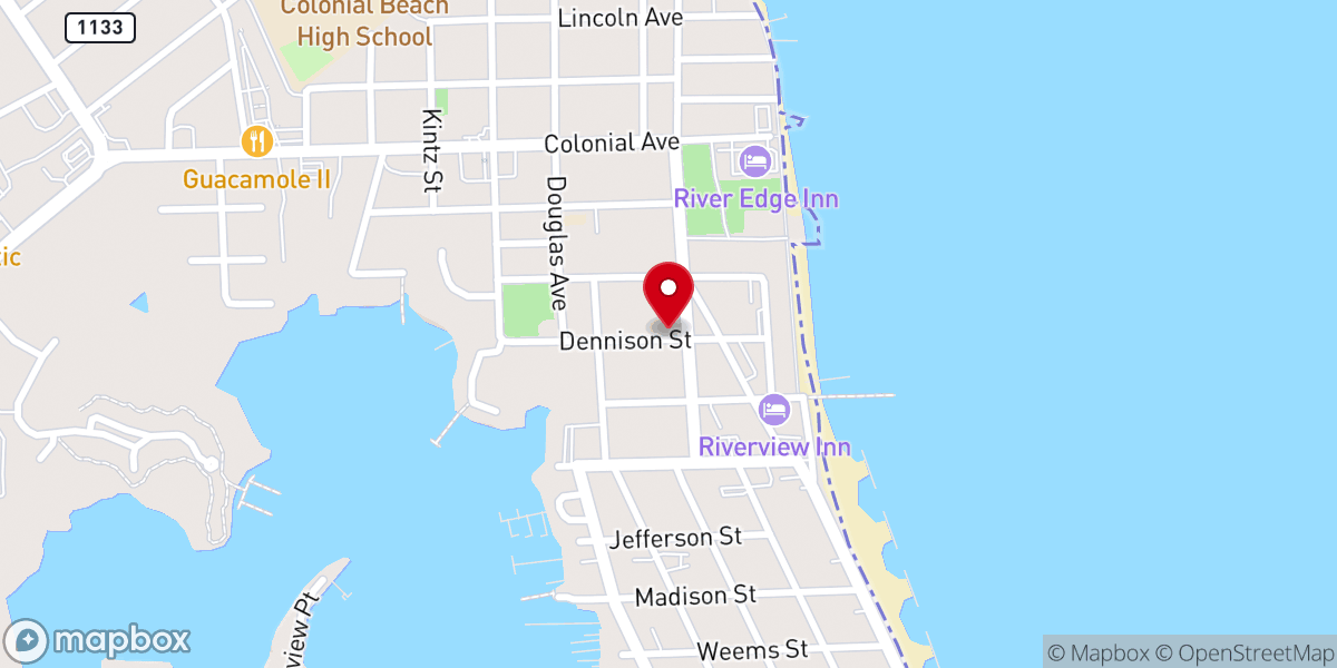 Map showing location of St Mary's Episcopal Church Thrift Shop