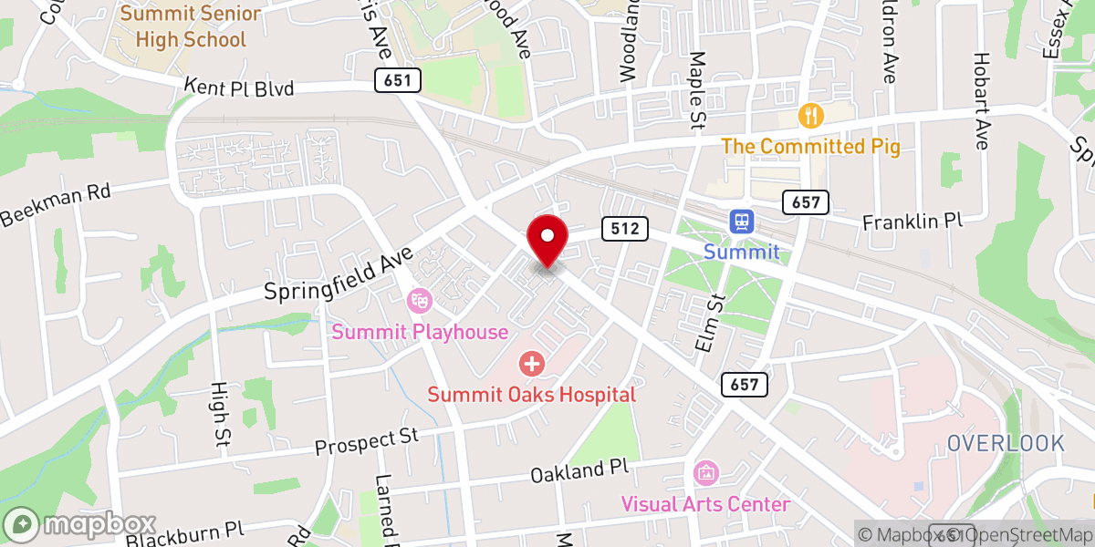 Map showing location of St Teresa of Avila Church