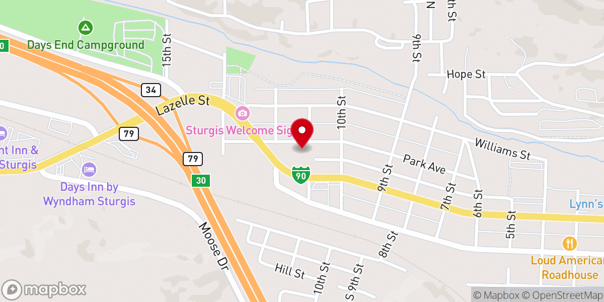 Map showing location of LifeSpring Wesleyan Church