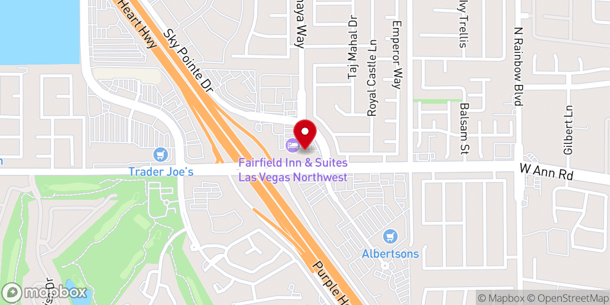 Map showing location of Crosswinds Community Church