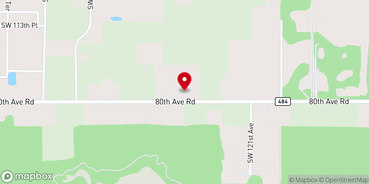 Map showing location of Grand View Church
