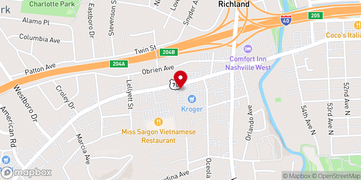Map showing location of Zeal Church