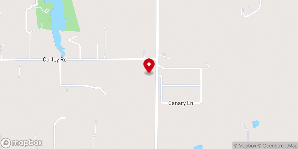 Map showing location of Sageeyah Baptist Church