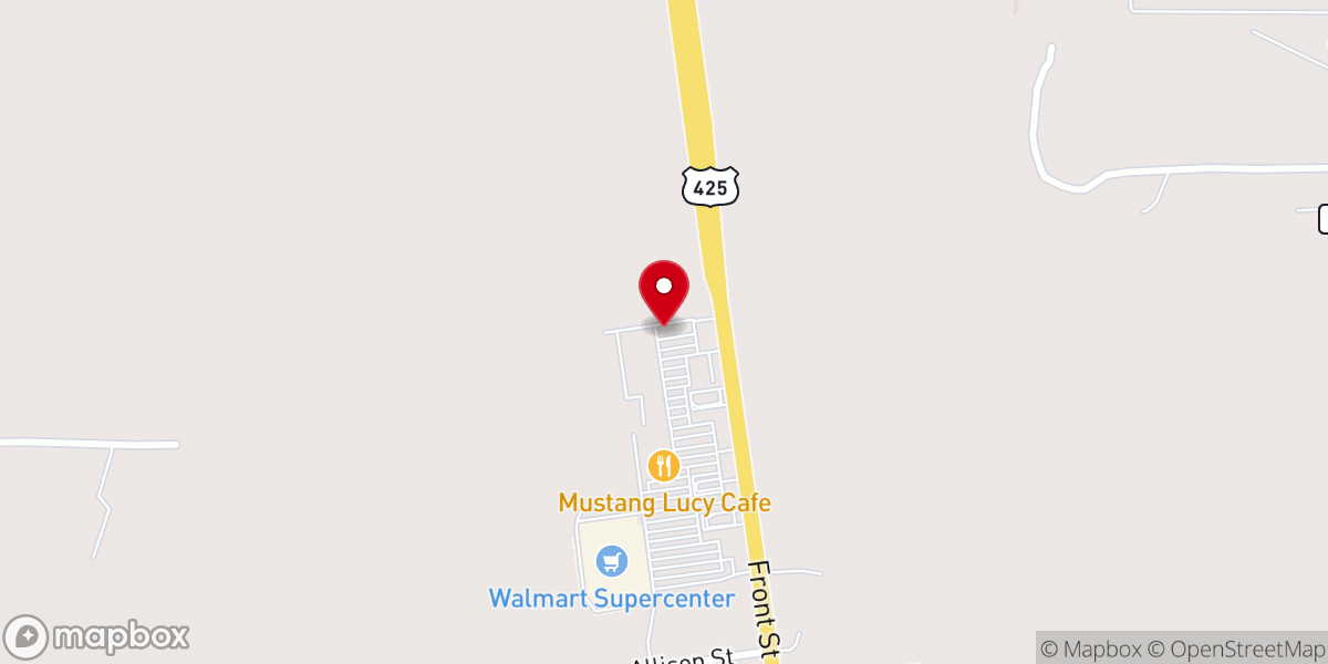 Map showing location of La Video Bingo LLC Winnsboro