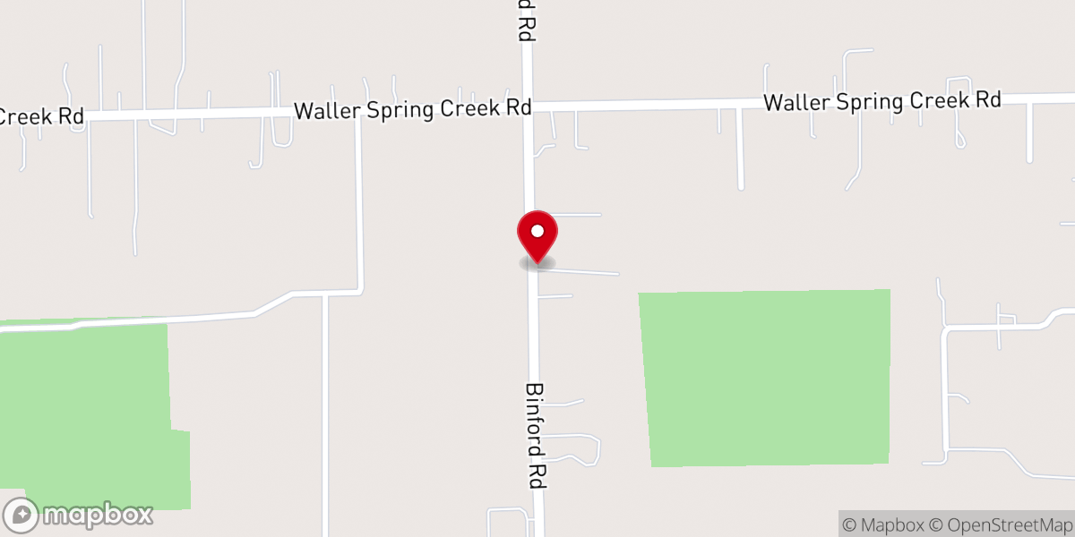 Map showing location of Neal's Berry Farm