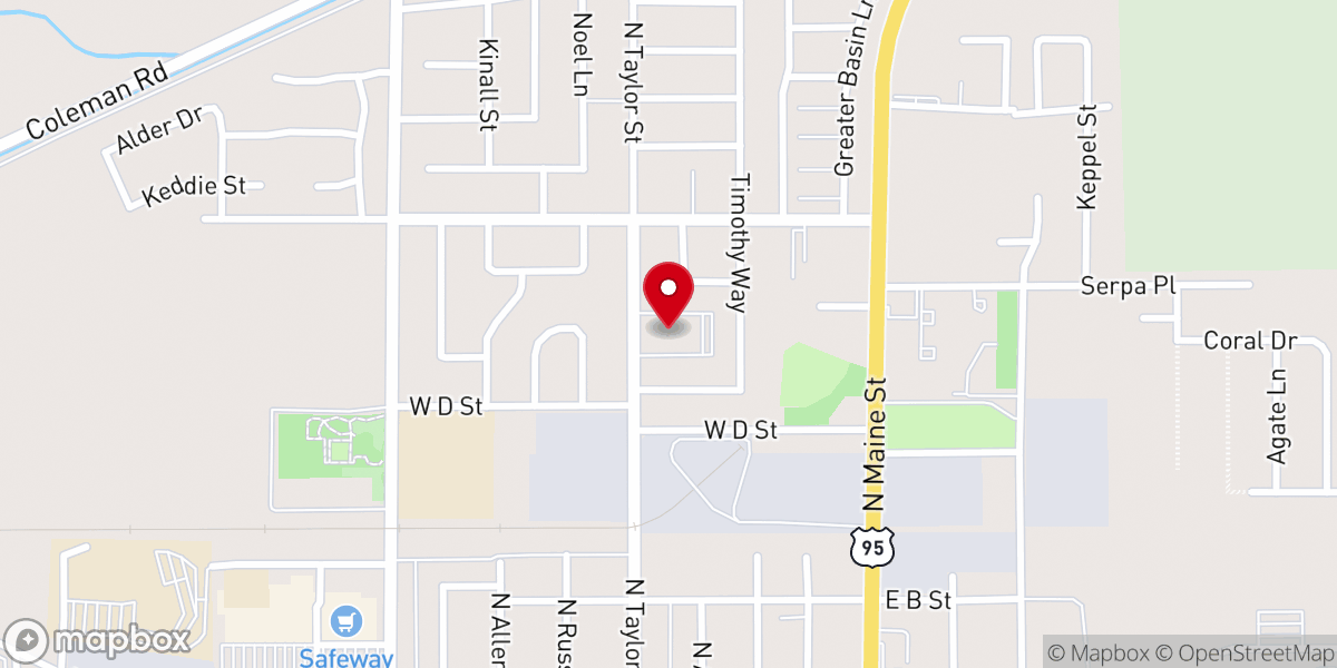Map showing location of The Church of Jesus Christ of Latter-day Saints