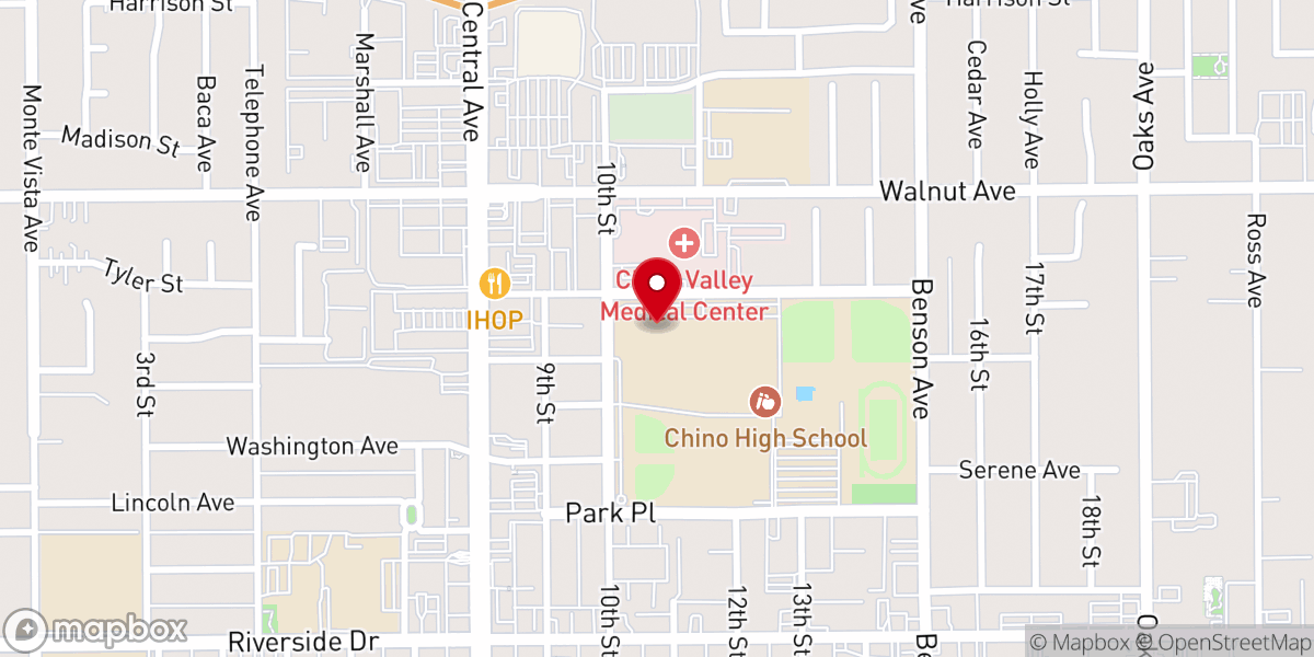 Map showing location of Southlands Chino