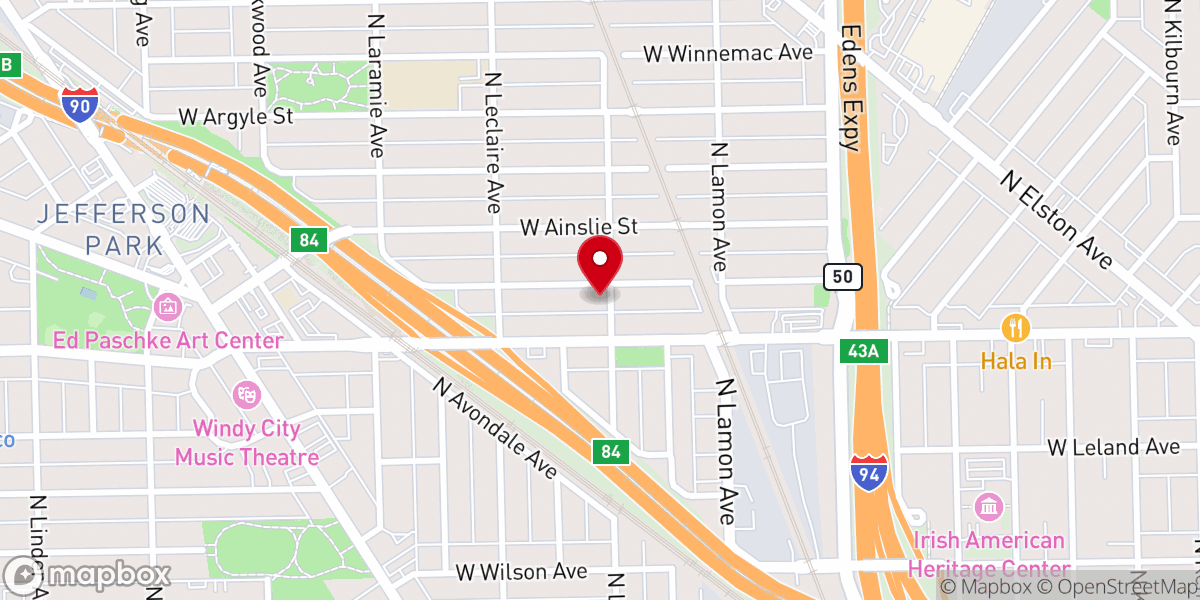 Map showing location of The Redeemer of Calvary United Methodist Church