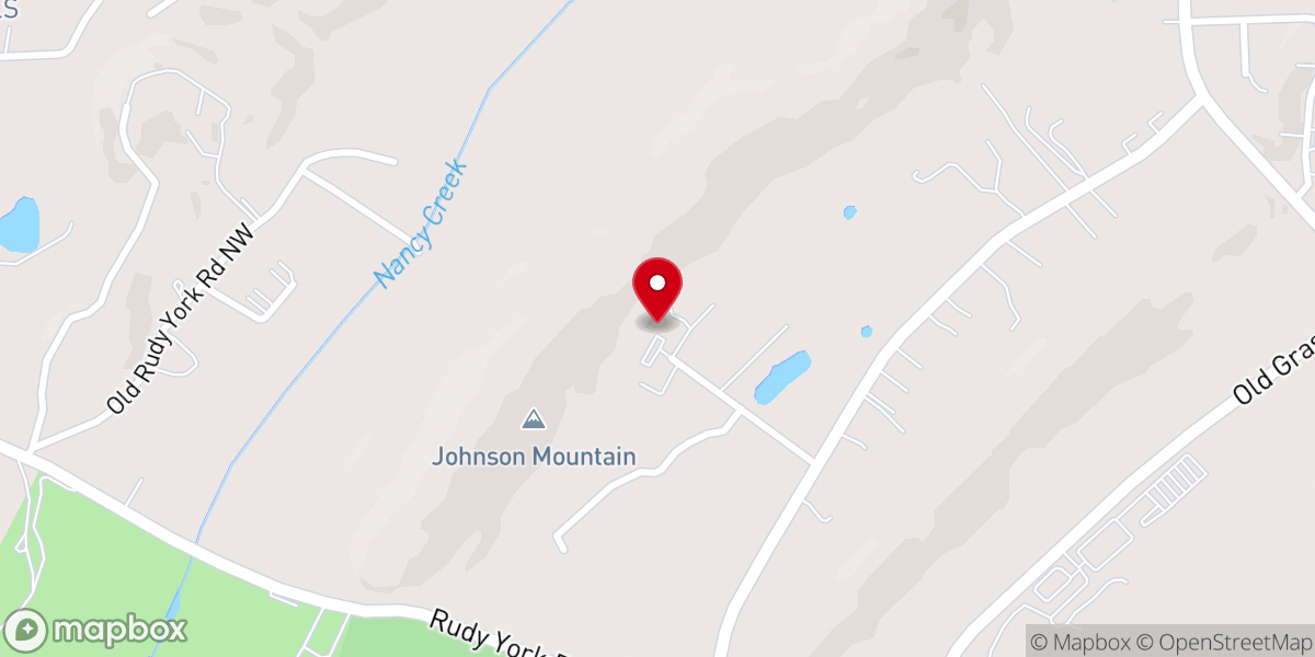Map showing location of Peeples Valley Baptist Church