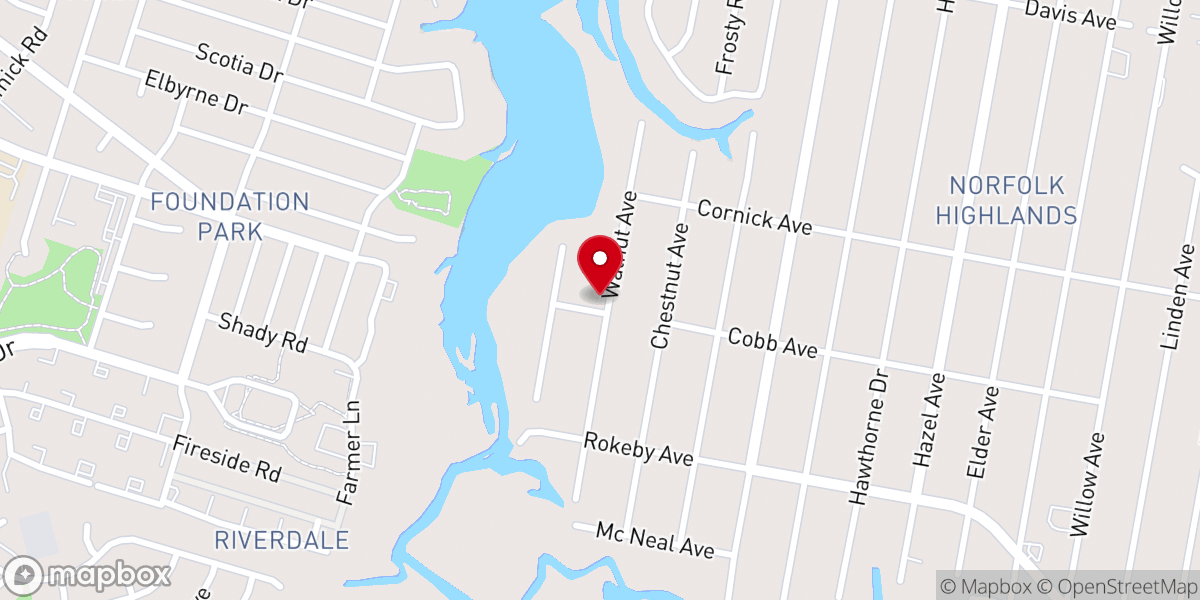 Map showing location of Agents of Faith Inc