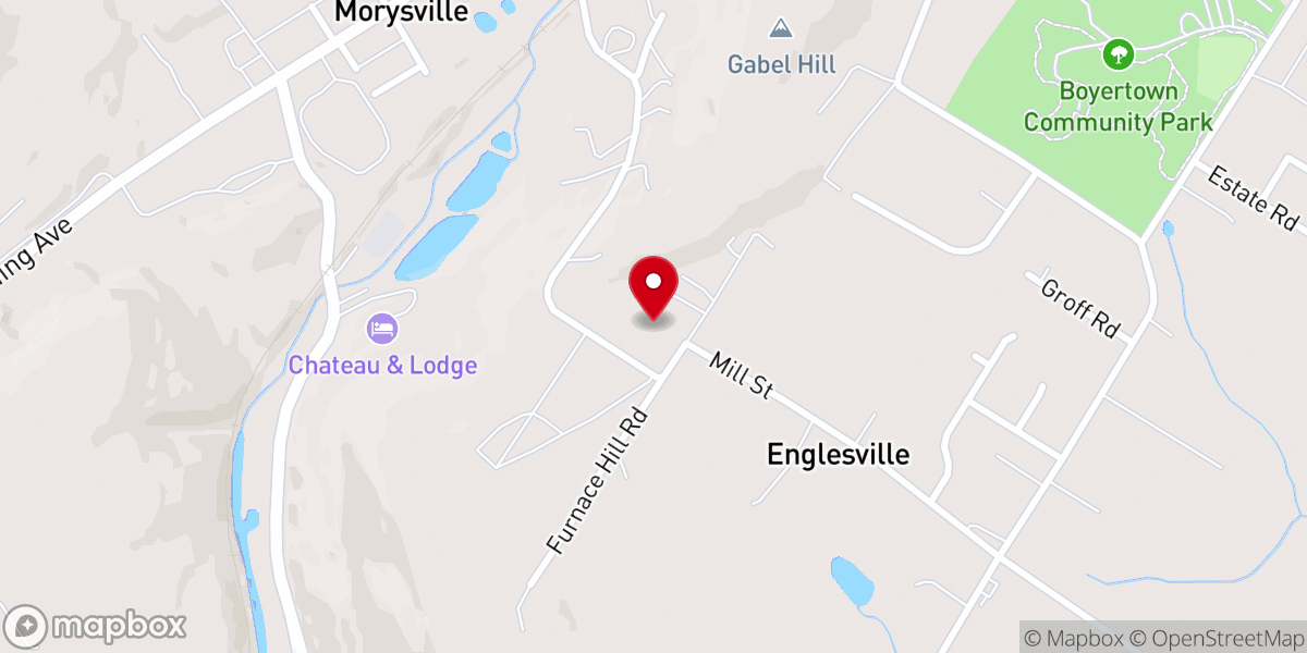 Map showing location of 242 Community Church