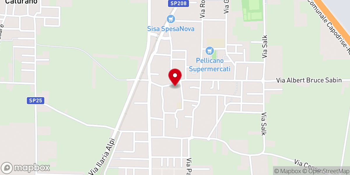 Map showing location of Chiesa Madre di Santa Maria Assunta
