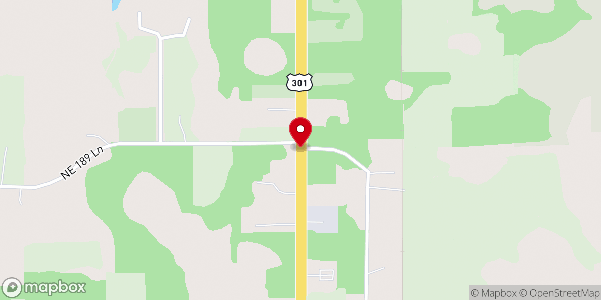 Map showing location of Citra Church of God Independent