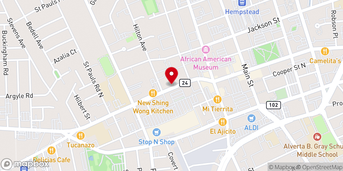 Map showing location of New Life Ministries