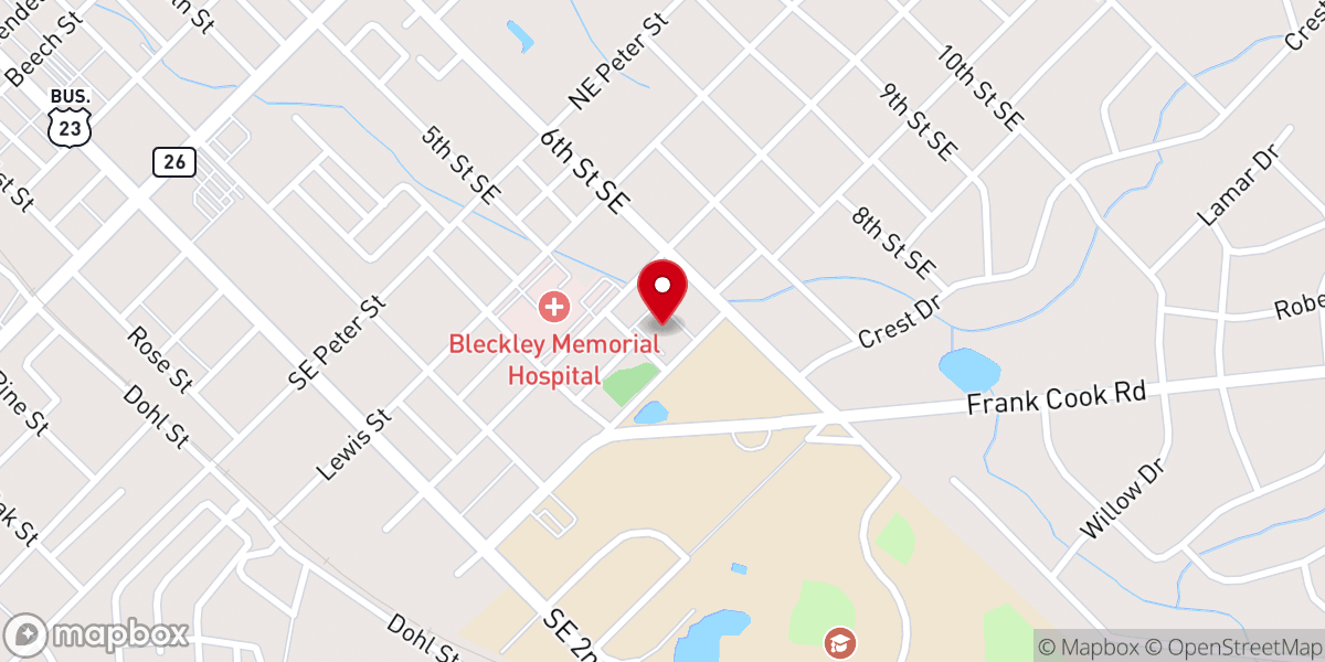 Map showing location of The Church of Jesus Christ of Latter-day Saints