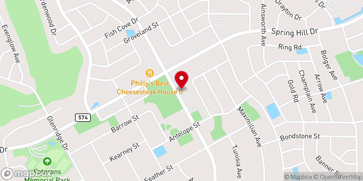 Map showing location of Iglesia Pentecostal Subiendo Al Aposento Alto Inc